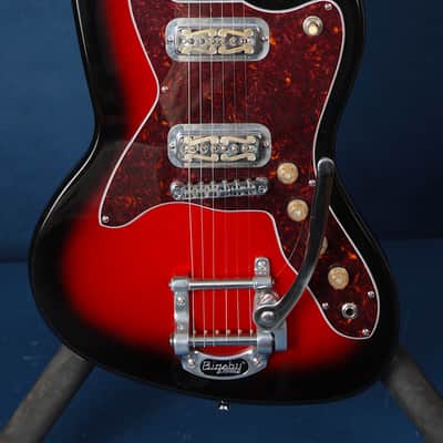 Silvertone 1478 Silhouette Reissue w/ Vintage DeArmond Goldfoils / Best of Both Worlds! image 2