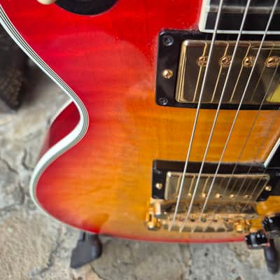 Gibson Custom Shop Les Paul Custom Figured Heritage Cherry image 5
