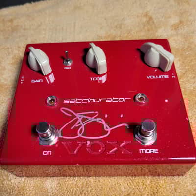 VOX Satchurator/ジョー・サトリアーニ/ディストーション Vox Satchurator Joe Satriani Signature Distortion Pedal | Reverb