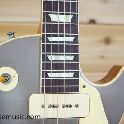 Gibson Custom Shop Murphy Lab 70th Anniversary '55 Les Paul Standard Reissue - Samoa Beige Light Aged image 3