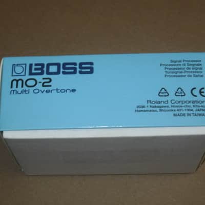 lite use mostly very clean Boss EMPTY BOX for MO-2 Multi Overtone (NO pedal/NO paperwork) box specifically from 2013 - but can be home for other year MO2 pedal [lower part of box from different brand (DigiTech's X- Series) pedal box fits fine w/ Boss lid] image 14