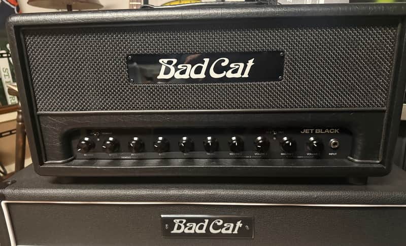 Bad Cat Jet Black 2-Channel 38-Watt Guitar Amp Head 2023 - Present - Black image 1