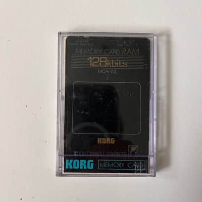 KORG MCR-02 128k bits RAM Card for Synths & Drum Machines image 2