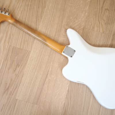 1963 Fender Jaguar Vintage Offset Electric Guitar Pre-CBS Olympic White w/hc image 13