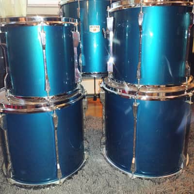 Tama Rockstar DX 6-Piece Drum Set in Ocean Blue. image 16