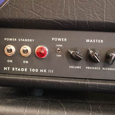 Blackstar HT Stage 100H MK III 3-Channel 100-Watt Guitar Tube Amp Head Black w/Footswitch image 2