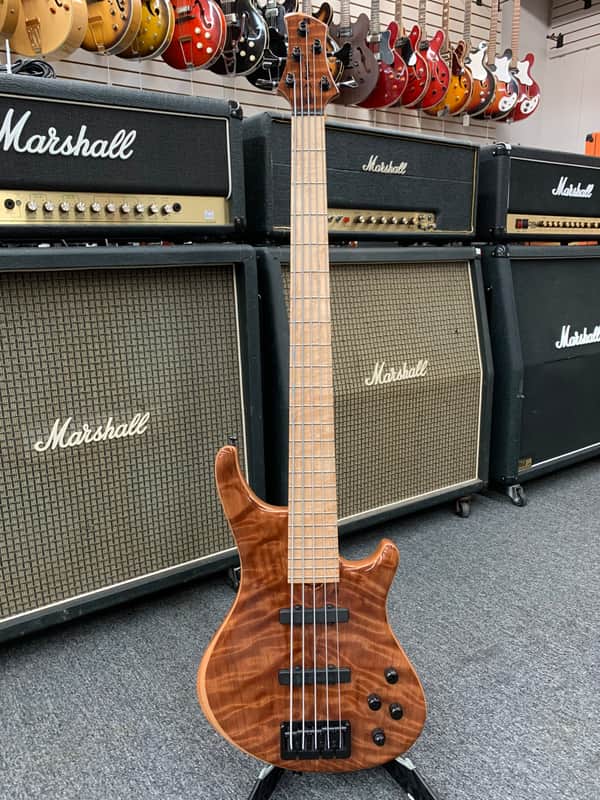 Roscoe Standard Plus 5 String Bass 2020 Natural image 1