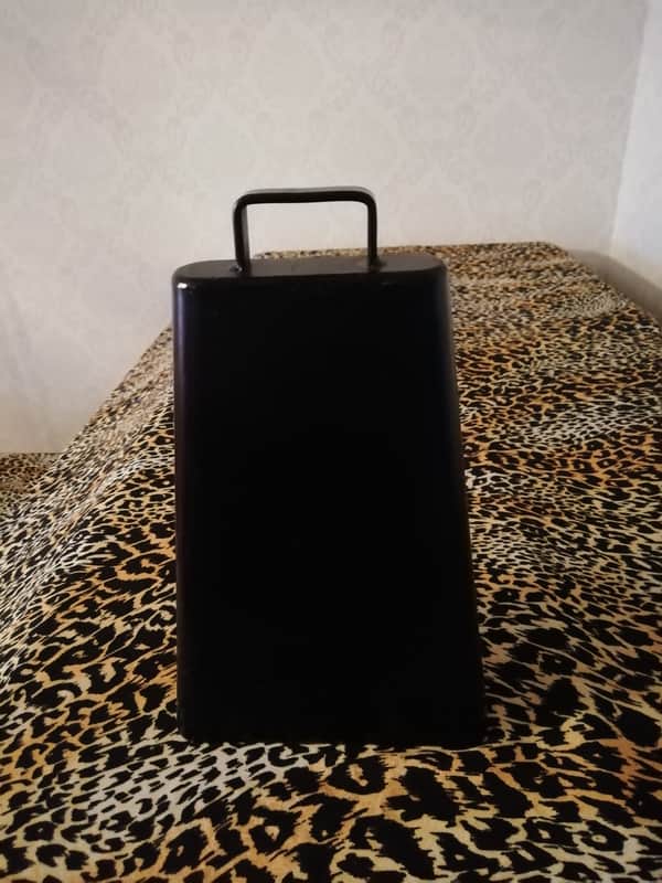Tycoon TW-80 8" Powder-Coated Cowbell 2010s - Black image 1