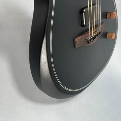 Fender Acoustasonic Standard Telecaster Acoustic-Electric Guitar - Black image 4