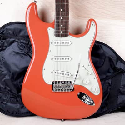 Fender Traditional '60s Stratocaster MIJ 2020 Fiesta Red Made in Japan w/ Bag image 1