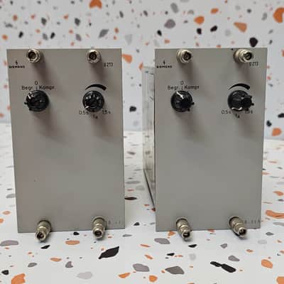 Pair of Siemens Sitral U273 Diode Bridge Compressors 》Vintage Audio 2x U 273 image 2