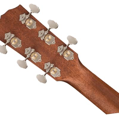 Used Fender PO-220E Orchestra All Mahogany w/ Case - Aged Cognac Burst image 5