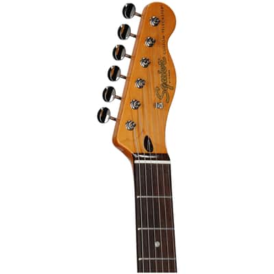 Squier Classic Vibe Custom Telecaster SH Electric Guitar with Bigsby, Big Lake Placid Blue image 7