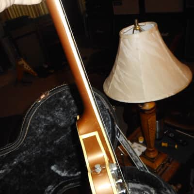 Gretsch 6105 Rally 1967 - 1971 - Bamboo Yellow with Copper Mist Back image 15