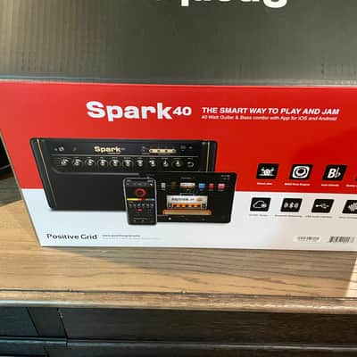 Positive Grid Spark 40 40-Watt 2x4" Modeling Guitar Combo 2020 - Present - Black image 4