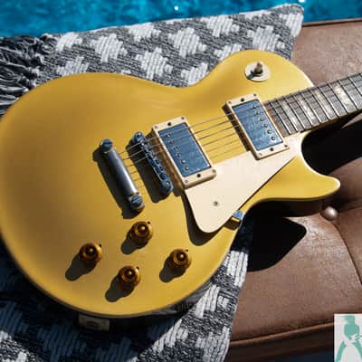 Vintage 1980 Tokai Reborn Old LS-50 Gold Top - Original Hardshell Case - Gibson 'Lawsuit' Era (Open Book Headstock) - Pro Set Up w Perfect Frets/Action/Intonation! image 7