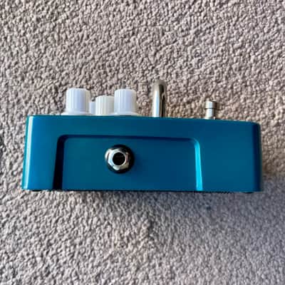 Orange Kongpressor Analog Class A Compressor Pedal 2010s - Blue/Orange Graphic image 6