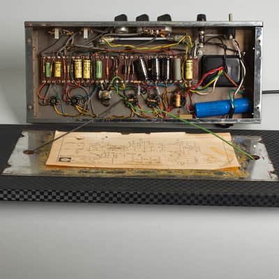 Ampeg SB-12 Portaflex Fliptop Bass Amplifier (1966), ser. #025898. image 11