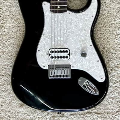 Mint Fender Limited Tom Delonge Blink 182 Black Stratocaster Electric Guitar with Bag image 1