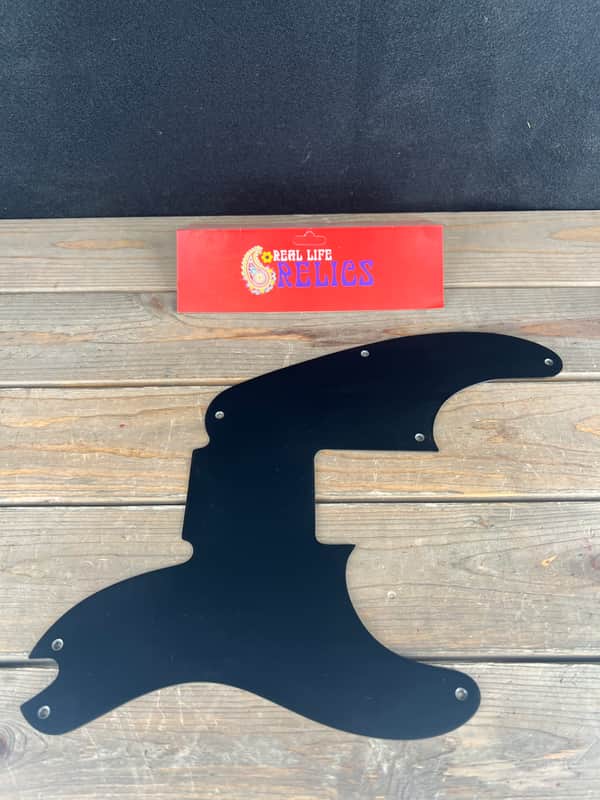 Real Life Relics Aged 51 P Bass® Pickguard 1 Ply Bakelite.   [PGAG2] image 1