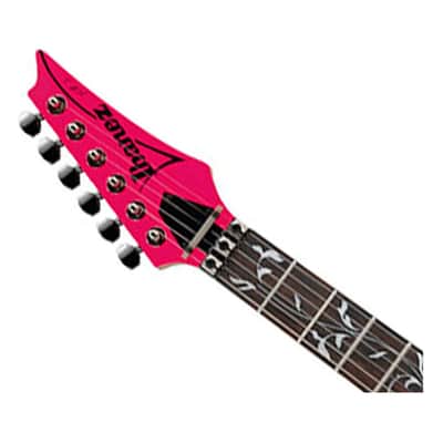 Used Ibanez JEMJRSPPK Steve Vai Signature Electric Guitar - Pink image 4