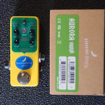 Bananana Effects Aurora 8-Mode Pitch Shift Delay Pedal | Reverb