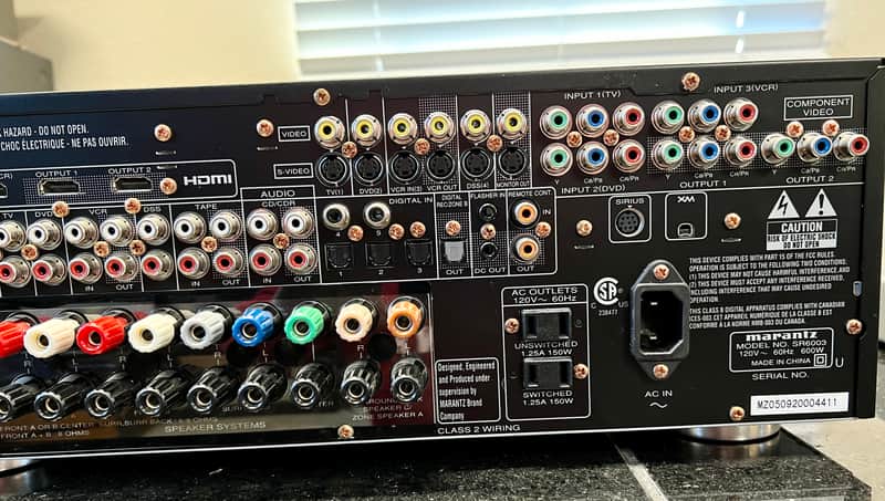 Marantz SR6003 7.1 Channel Home Theater Receiver w/ HDMI Switching