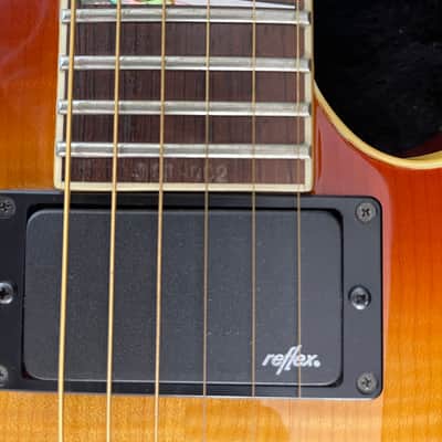 Jackson Archtop Soloist LTD 1991 Cherry Red Sunburst image 5
