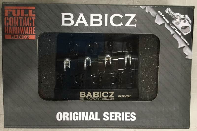 Babicz FCH4BK 4-String Bass Bridge Black image 1