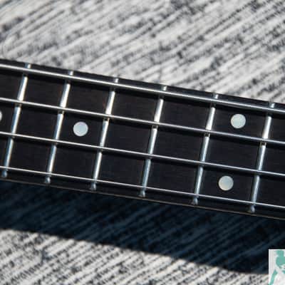 1989 Greco PXB-80 Phoenix Electric PJ Bass - Black - Made In Japan - Pro Set Up w Perfect Frets/Action/Intonation! image 7