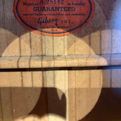 Gibson J-200 1956 Natural “Double Guard” with OHSC image 7