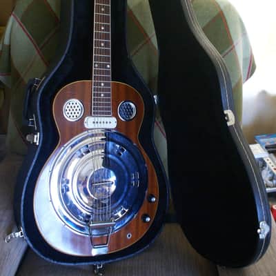 Early Mosrite Electric Dobro Resonator Guitar - 1966 Plainsman Electric Model image 10
