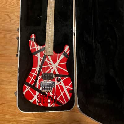 Chris Locke 5150 Tribute Guitar Van Halen Replica Frankenstrat image 2