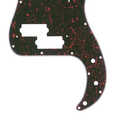 Genuine Fender Precision Bass Pickguard w/Truss Rod Notch, 13-Hole, SHELL image 2