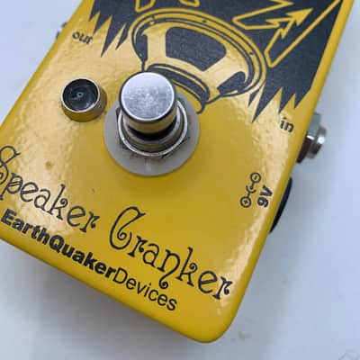 EarthQuaker Devices Speaker Cranker Overdrive 2011 - 2017 - Yellow / Black Print image 6