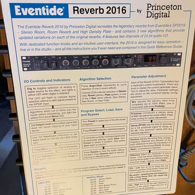 Eventide Reverb 2016 Stereo Reverb Processor image 4