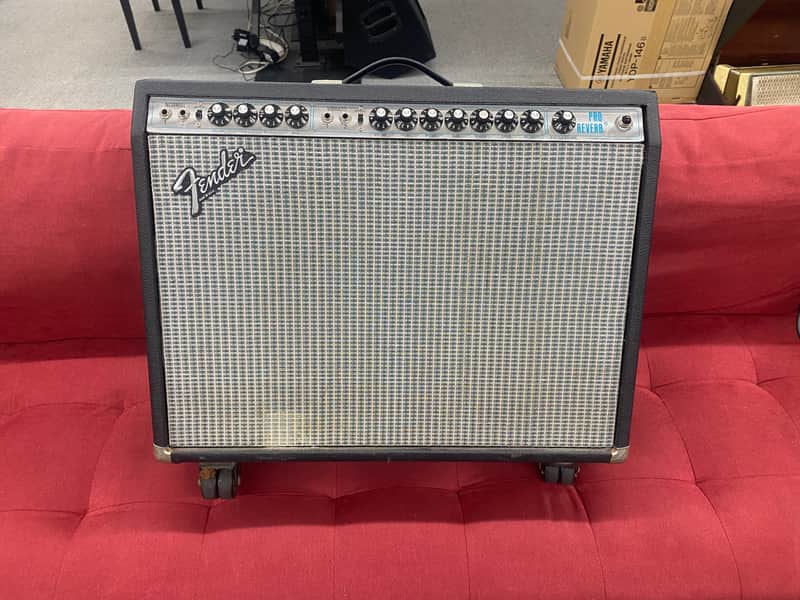Fender Pro Reverb 2-Channel 70-Watt 2x12" Guitar Combo 1979 - Silverface - Fully Serviced!!! image 1