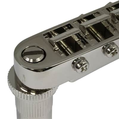 GOTOH GE103B-T Guitar Bridge with large metric posts Nickel image 2