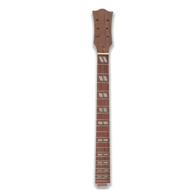 Mahogany Guitar neck 22fret 24.75inch Rosewood Fretboard Set in Heel Diamond image 2