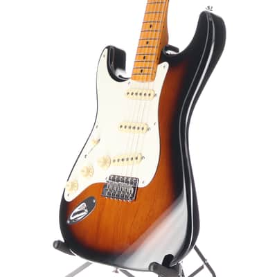 Fender American Vintage II 1957 Stratocaster Left-Hand, Maple Fingerboard, 2-Color Sunburst (L8)(64371) (64371) image 4