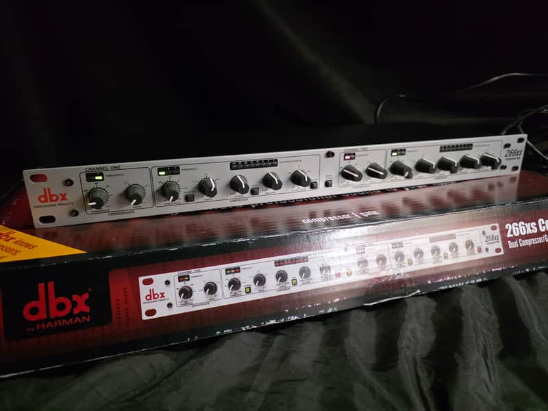 dbx 266xs Dual-Channel Compressor / Gate 2010s - Silver Bild 1
