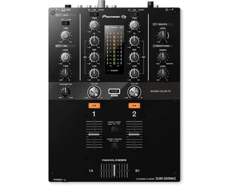 Pioneer DJM-250MK2 2-channel Scratch Mixer with Rekordbox DVS image 1