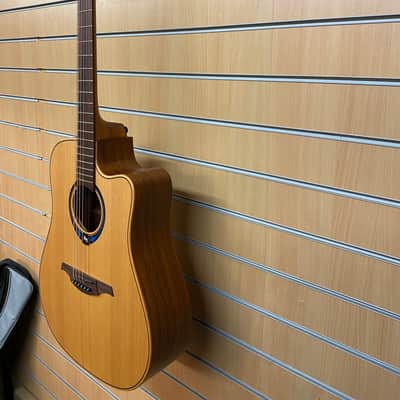 Lag Tamontane HyVibe THV10DCE Smart Guitar 2020s - French Satin image 4