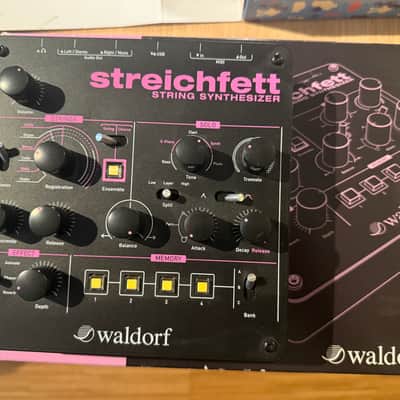 Waldorf Streichfett String Synthesizer 2019 - Present - Black
