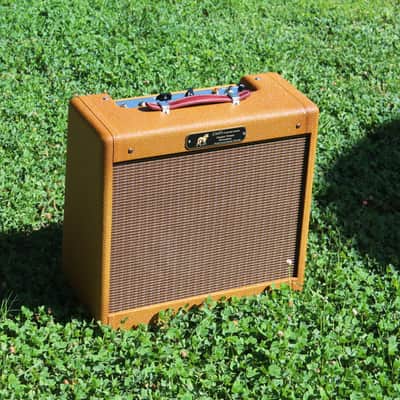 Carl's Custom Amps Dark Tweed Classic Tweed Princeton 1x10 Combo Alinco Speaker image 2