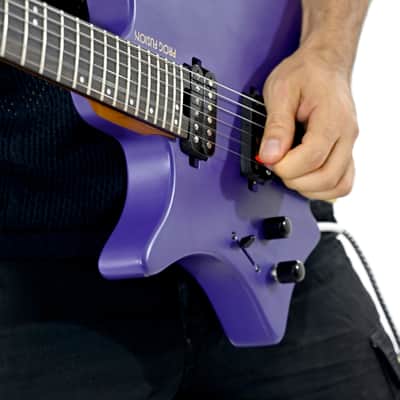 Prog Fusion Guitars PF1 2026 - Satin Purple - Left handed image 6