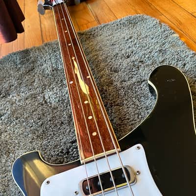 1981 Rickenbacker 4001 Fretless Left Handed Jetglo Electric Bass w/ OHSC image 5