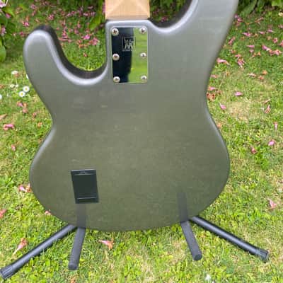 2003 Ernie Ball Music Man USA SUB Bass 4 Active Graphite pearl image 3