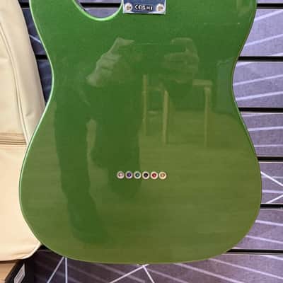 Fender Player II Modified Telecaster Electric Guitar Harvest Green Metallic B Stock image 5
