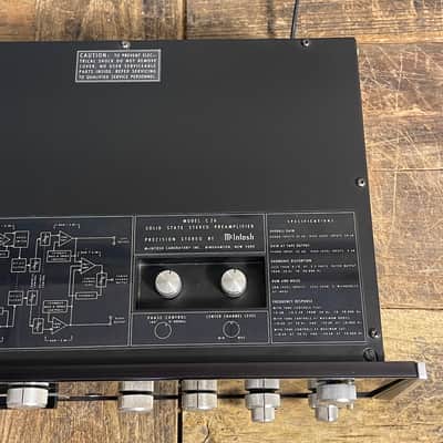 McIntosh C 26 Stereo Solid State Preamp image 10